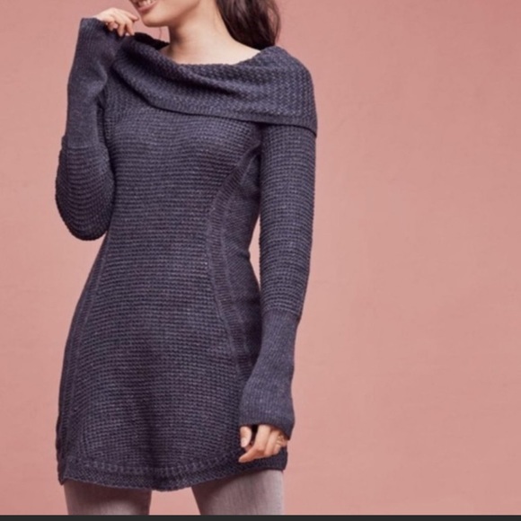 Anthropologie Sweaters - Anthro Angel of the North Rosie Cowl Neck Sweater